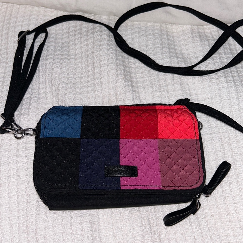 Vera Bradley RFID Winter Patchwork Crossbody